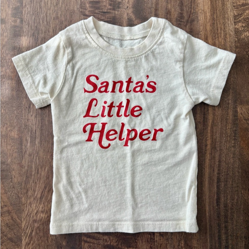 Organic Cotton 🎅🏼 Holiday Baby T-Shirt, 6mo